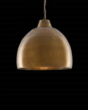 Currey 9000-0425 - Earthshine Large Brass Pendant