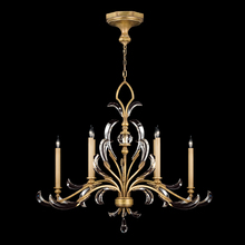 Fine Art Handcrafted Lighting 760540ST - Beveled Arcs 44"W Oblong Chandelier